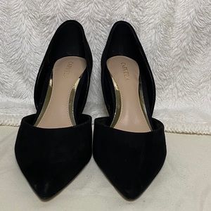 ***SOLD***CARVELA-Black Suede 3” Heels